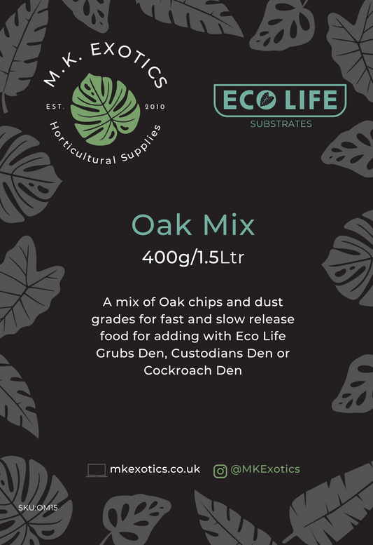Eco Life Oak Mix Invertebrate Substrate