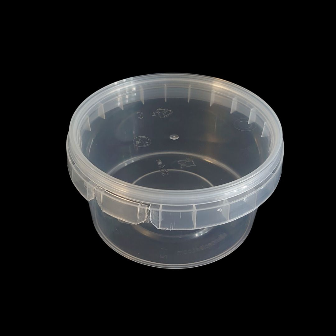 Tamper Evident Transport Tubs 210ml x30 Invertebrate and Reptile Accessories