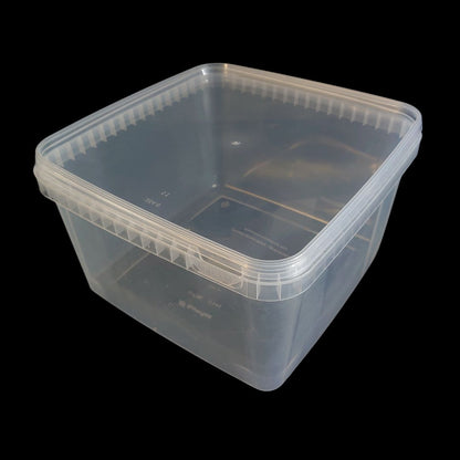 Tamper Evident Transport Tubs 4Ltr Single Invertebrate and Reptile Accessories