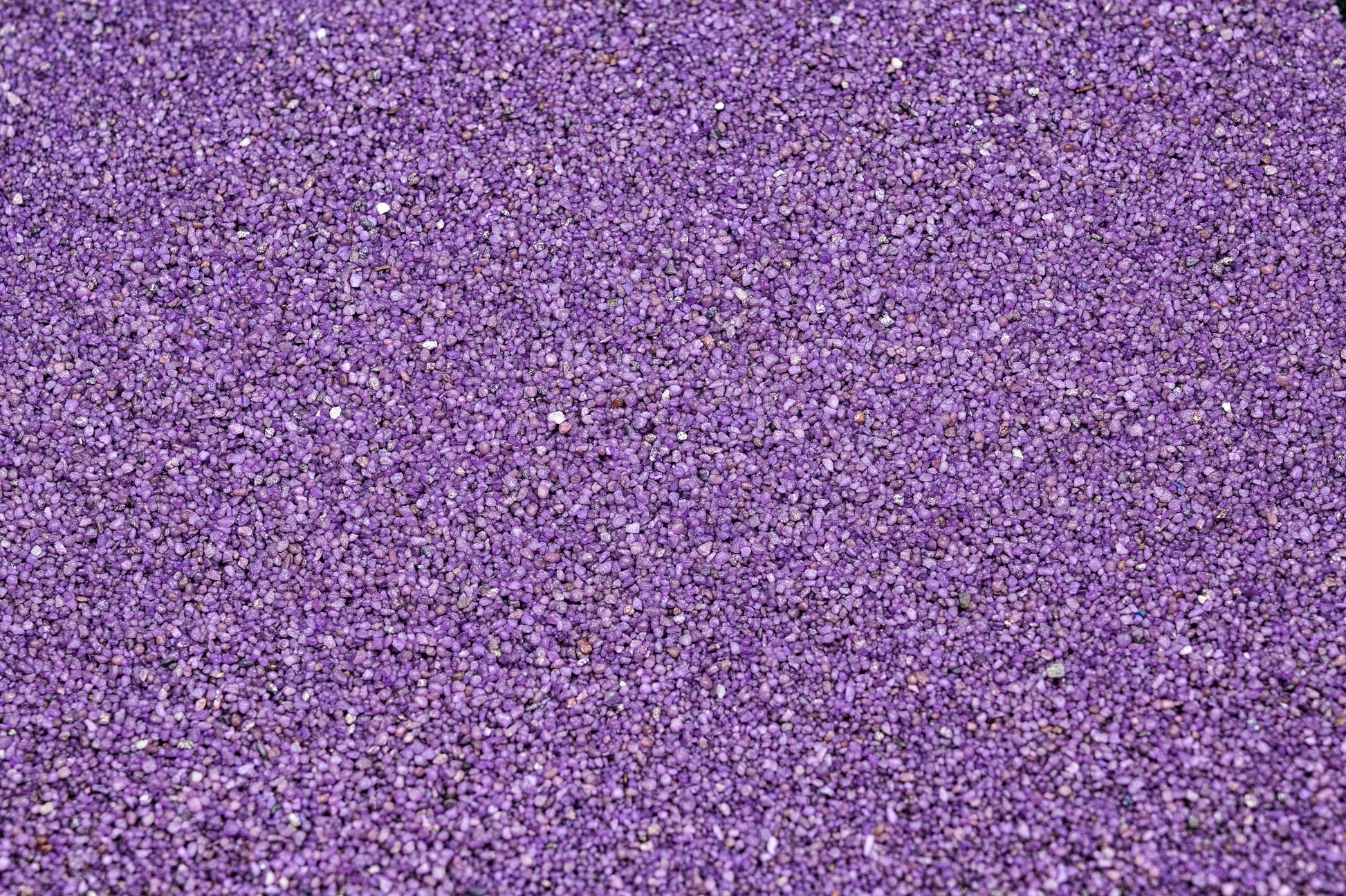 Superior quality aquarium sand in a vibrant purple colour
Suitable for all aquariums and ponds