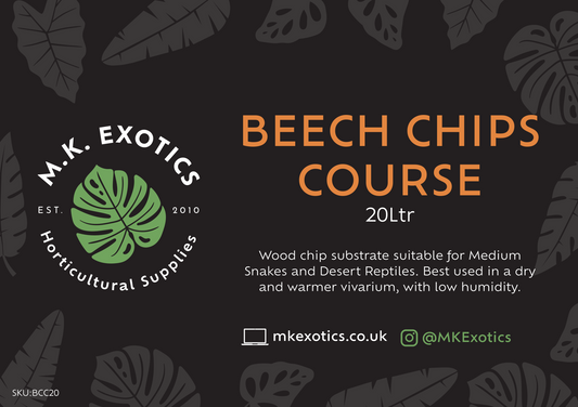 Beech Chip Course 20Ltr Reptile Substrate