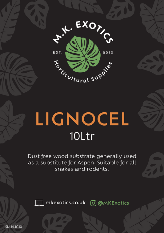Lignocel Bedding 10Ltr Reptile Substrate
