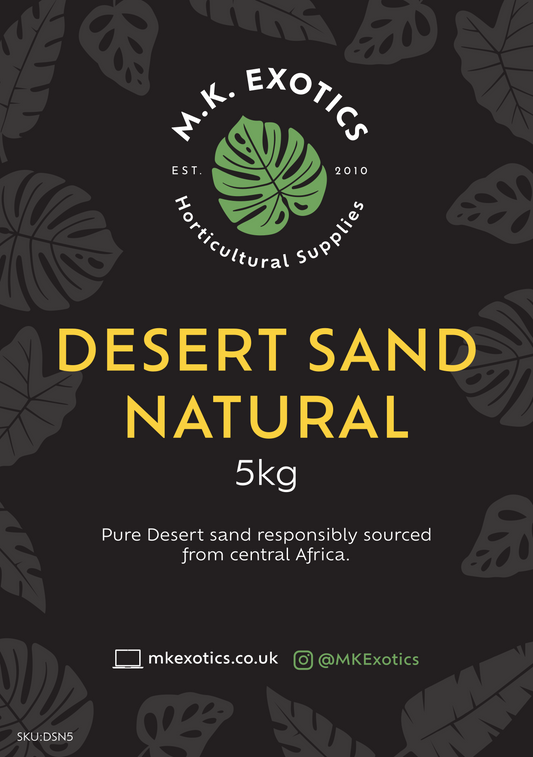 Desert Sand Natural 5Kg Invertebrate and Reptile Substrate