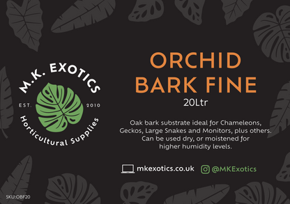 Orchid Bark Fine 20Ltr Reptile Substrate