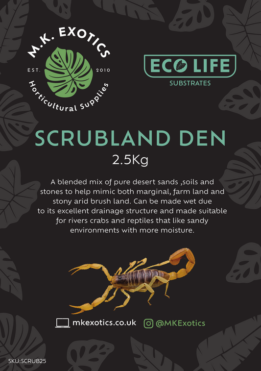 Eco Life Scrubland Den Invertebrate and Reptile Substrate